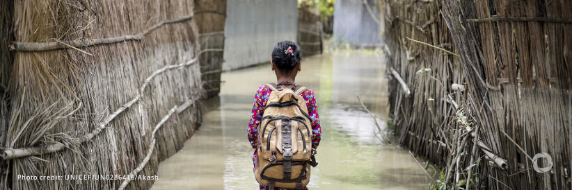 Children are at risk of climate change related hazards in the middle East and North Africa Children are at risk of climate change related hazards in the middle East and North Africa