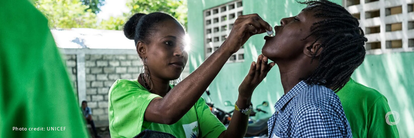 Amidst insecurity in Haiti, new cholera upsurge puts 1.2 million children at risk Amidst insecurity in Haiti, new cholera upsurge puts 1.2 million children at risk