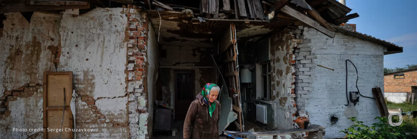 Aid relief reaches Ukraine towns and cities reclaimed from Russian control