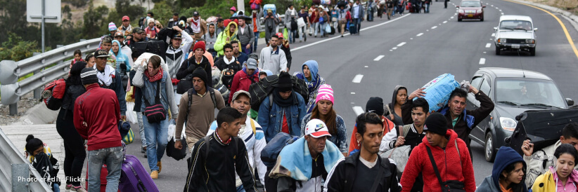 Three quarters of refugees and migrants from Venezuela struggle to access basic services in Latin America and the Caribbean