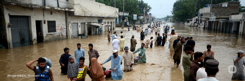 The floods in Pakistan continue to devastate the country