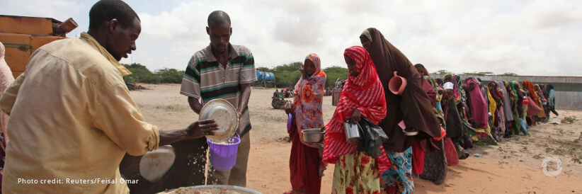 Famine already present and killing tens of thousands in Somalia Famine already present and killing tens of thousands in Somalia
