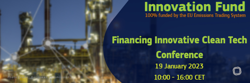 Innovation Fund: Financing Innovative Clean Tech Conference