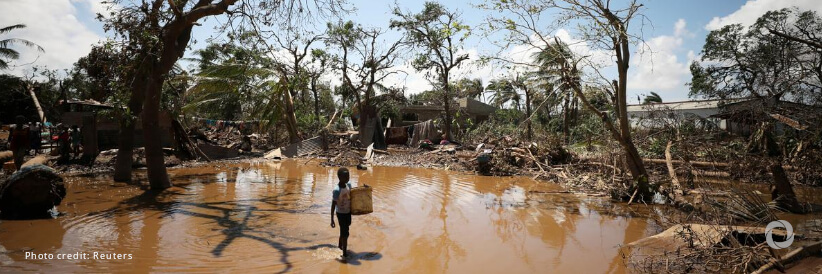 Post-cyclone reconstruction continues in Mozambique