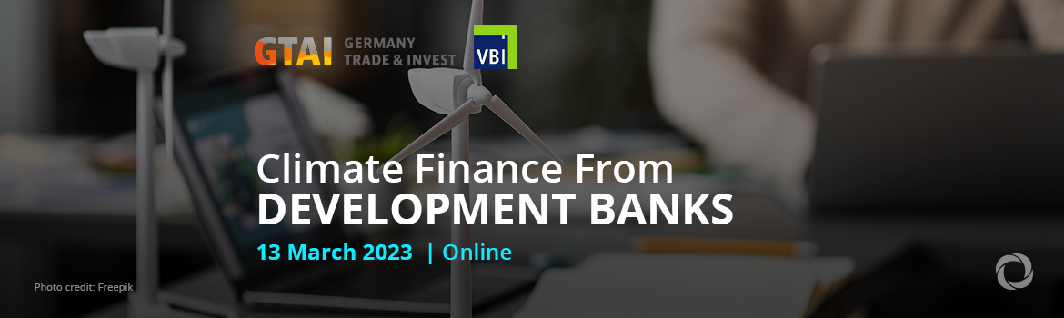 Climate Finance From Development Banks | Webinar with GTAI