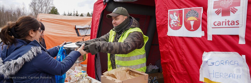 One year on: Over 5 million people assisted by Caritas since outbreak of war in Ukraine