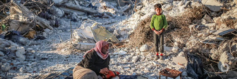 EU organises airlifts with humanitarian aid to earthquake survivors in Syria EU organises airlifts with humanitarian aid to earthquake survivors in Syria