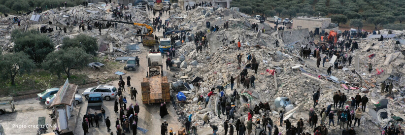 First UN aid convoy reaches Syria’s quake-hit northwest since disaster First UN aid convoy reaches Syria’s quake-hit northwest since disaster
