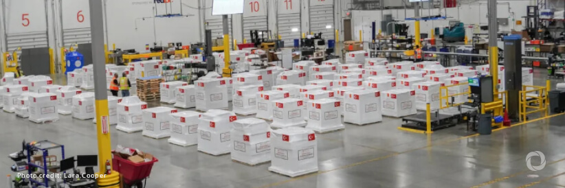 More than 23 tons of medical aid departs for Turkey More than 23 tons of medical aid departs for Turkey