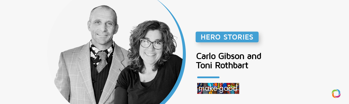 Hero Stories | Carlo Gibson and Toni Rothbart: smaller organizations are the ones keeping the change possible in South Africa