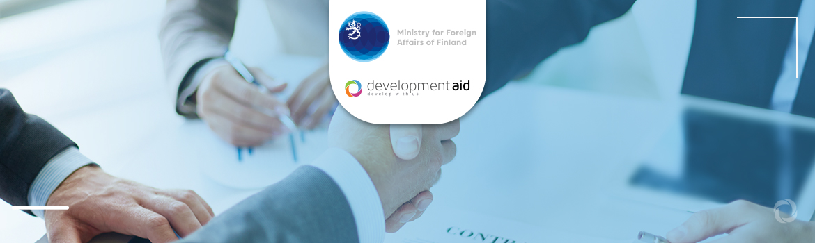 DevelopmentAid announces a new partnership agreement with Government of Finland