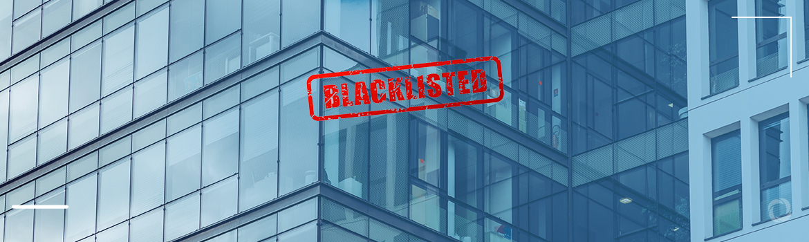 Main reasons aid donors blacklist companies in international development
