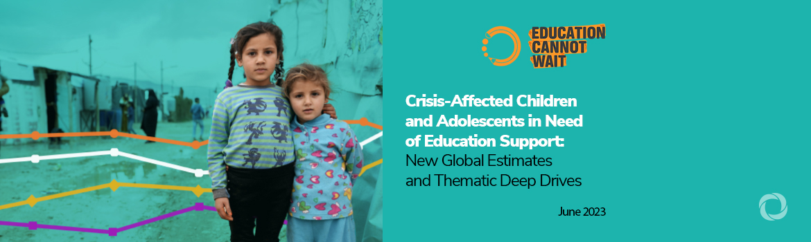 Number of crisis-impacted children in need of education support rises significantly