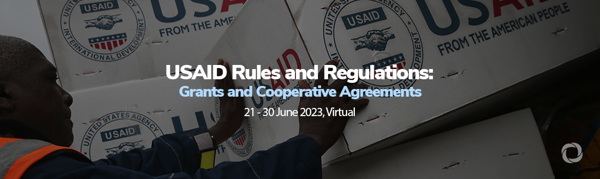 USAID Rules and Regulations: Grants and Cooperative Agreements USAID Rules and Regulations: Grants and Cooperative Agreements