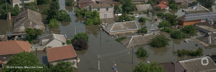 Netherlands sends aid supplies to flooded region in Ukraine