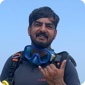 Jay Patel, Marine Biology expert