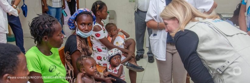 WFP and UNICEF Executive Directors visit Haiti to galvanize international support amid record humanitarian needs