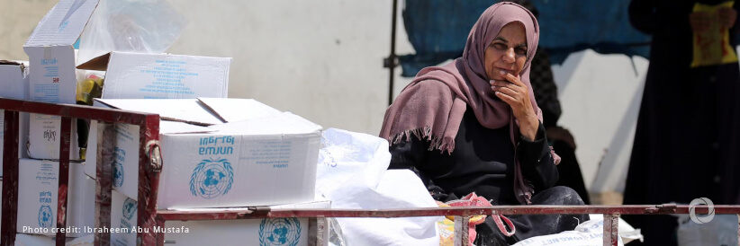 The United States contributes US$ 153.7 million to UNRWA in support of Palestine refugees