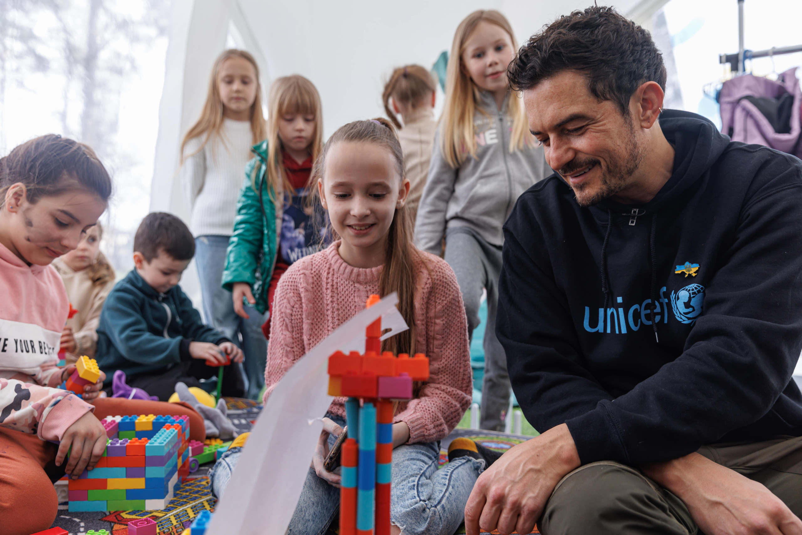 UNICEF Goodwill Ambassador Orlando Bloom