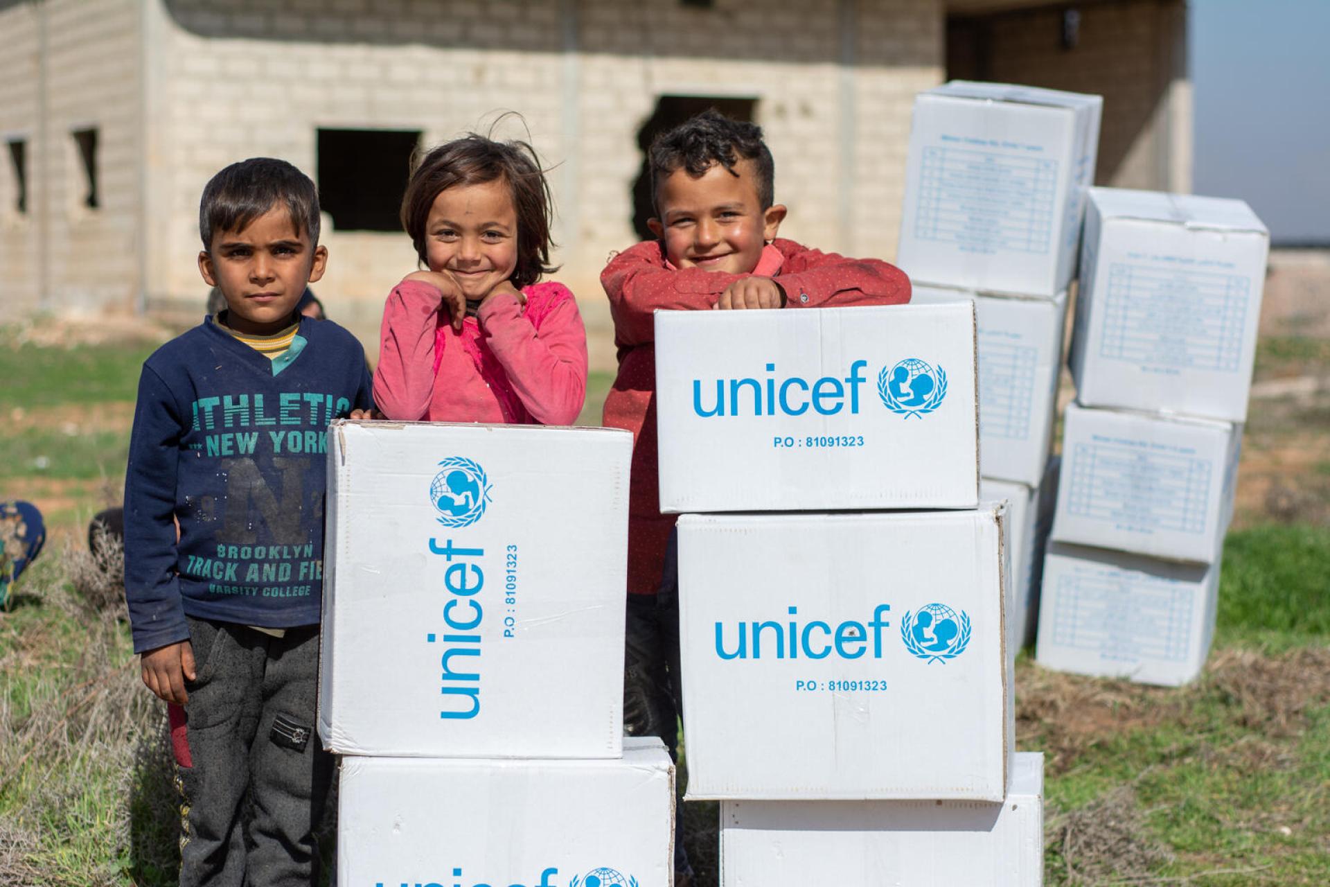 UNICEF aid