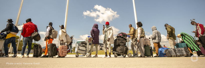 IOM and UNHCR appeal for urgent solutions to migrants and refugees stranded in Tunisia and Libya borders IOM and UNHCR appeal for urgent solutions to migrants and refugees stranded in Tunisia and Libya borders