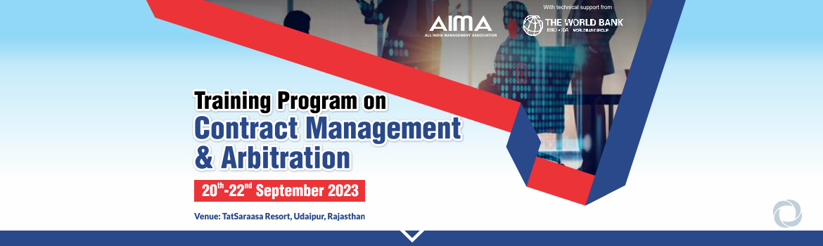 Training Program on Contract Management & Arbitration
