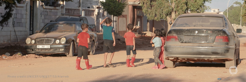 More than 16,000 children are displaced following Libya floods