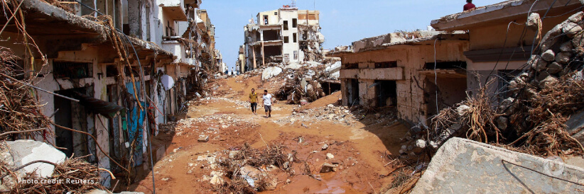 Libya floods: Food packs and hot meals reaching survivors Libya floods: Food packs and hot meals reaching survivors