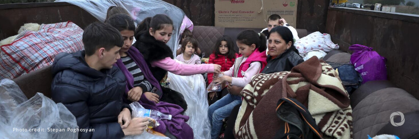 Nagorno-Karabagh: Escalation of conflict forces thousands of ethnic Armenians to flee