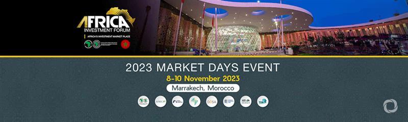 2023 Africa Investment Forum Market Days 2023 Africa Investment Forum Market Days