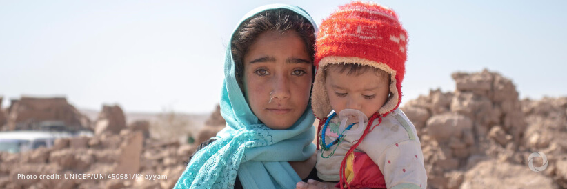 UNICEF launches US$ 20 million appeal to support 96,000 children affected by recent earthquakes in western Afghanistan UNICEF launches US$ 20 million appeal to support 96,000 children affected by recent earthquakes in western Afghanistan