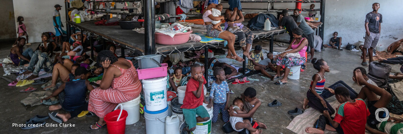 As displacement soars, Haiti requires USD 21 million for emergency shelter, protection services