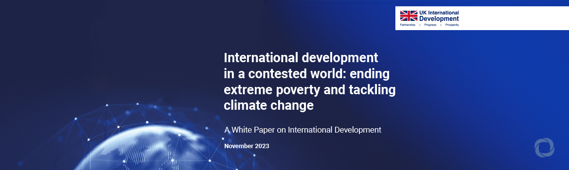 UK unveils White Paper to set approach to global development