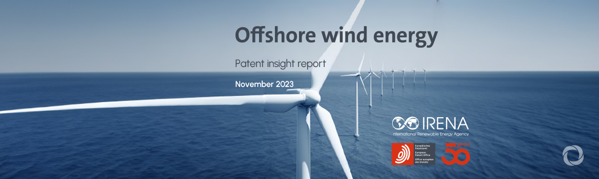 Offshore wind patents on the rise, new study by IRENA and EPO shows