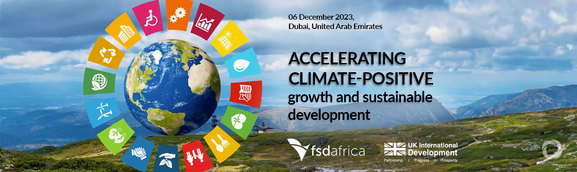 Accelerating climate-positive growth and sustainable development