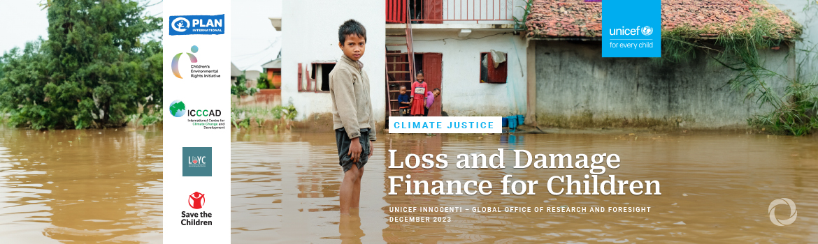 Bold commitments at COP28 for children, youth, and climate justice