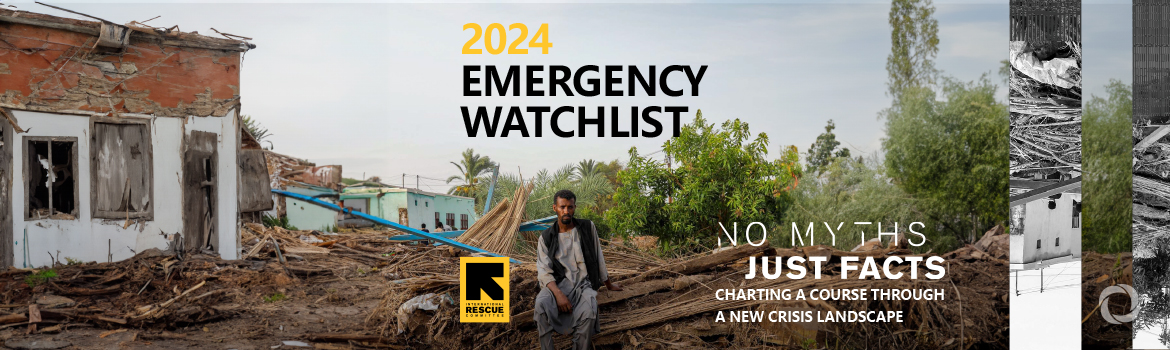IRC Emergency Watchlist: Sudan, occupied Palestinian territory, South Sudan top list of 20 countries set to deteriorate the most in 2024