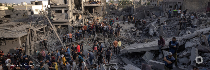 Relief efforts in Gaza near collapse, ceasefire urgently needed: IOM chief