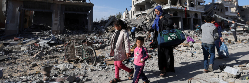 Displacement misery continues for Gazans, UN humanitarians warn Displacement misery continues for Gazans, UN humanitarians warn