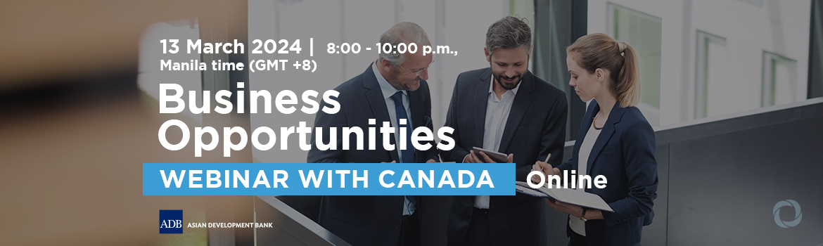 Business Opportunities Webinar with Canada | Online