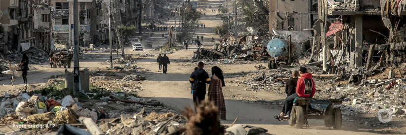 Widespread destruction across Khan Younis as Gazans ‘struggle to survive’ Widespread destruction across Khan Younis as Gazans ‘struggle to survive’