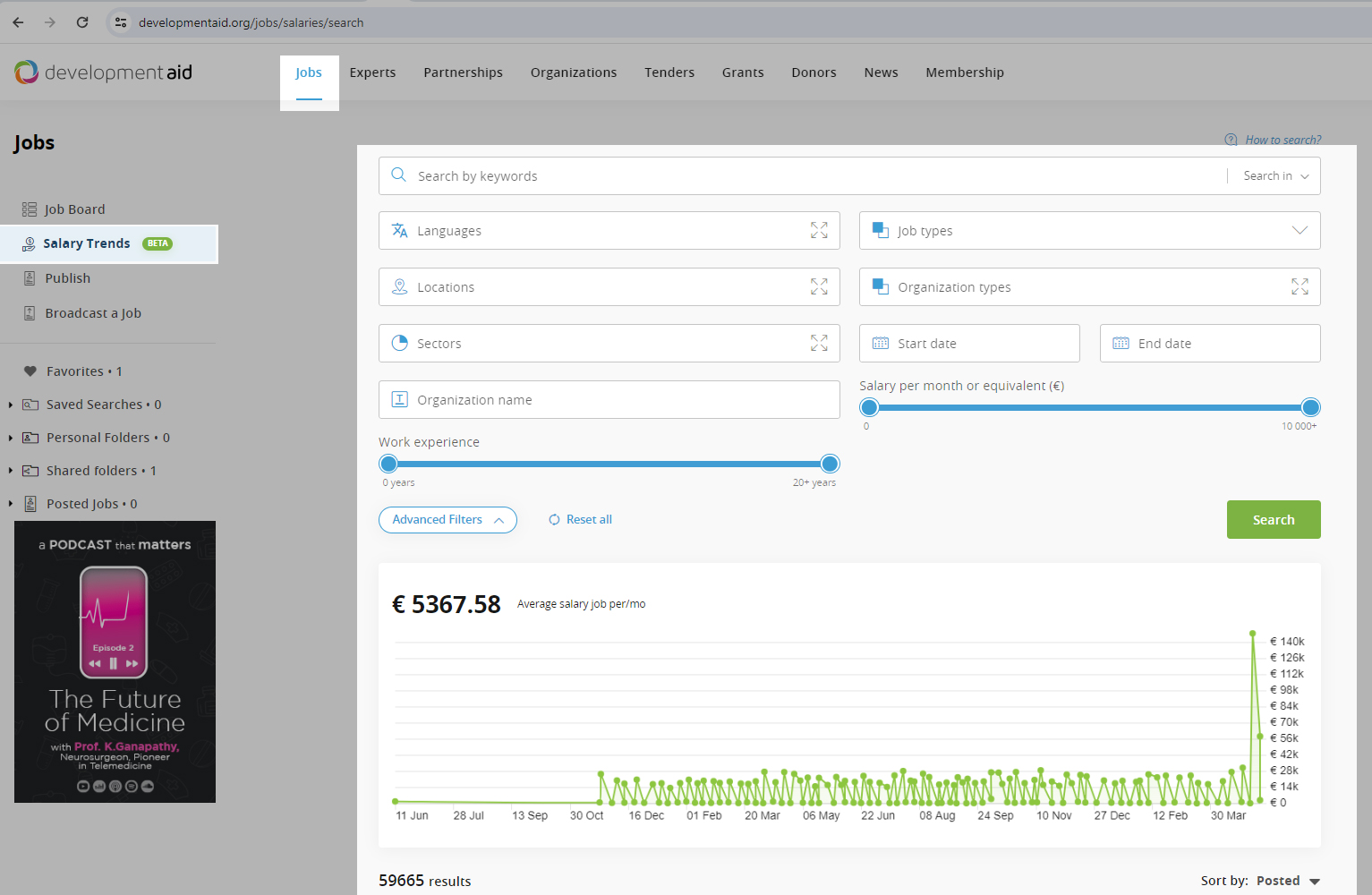 Salary Trends Tool