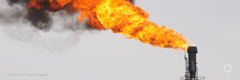 Global gas flaring jumps to highest level since 2019