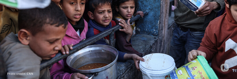 New famine alert for Gaza where families go days without food