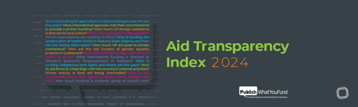 Aid more transparent than ever before