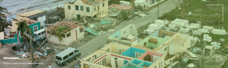 Hurricane season in the Caribb