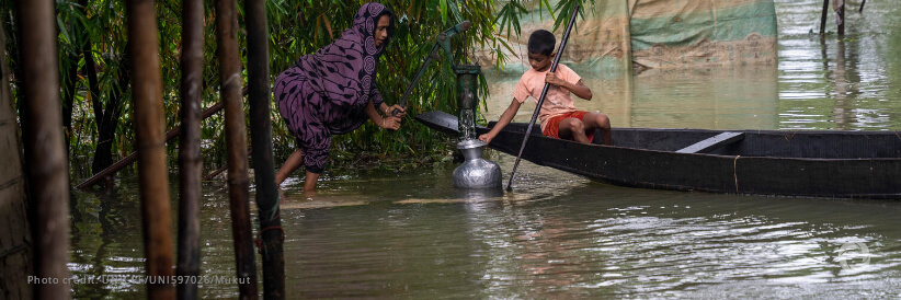 Over 6 million children at risk as deadly floods lash across South Asia Over 6 million children at risk as deadly floods lash across South Asia