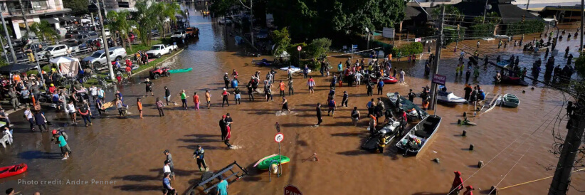 IOM to run Humanitarian Reception Centres for people affected by floods in Southern Brazil IOM to run Humanitarian Reception Centres for people affected by floods in Southern Brazil