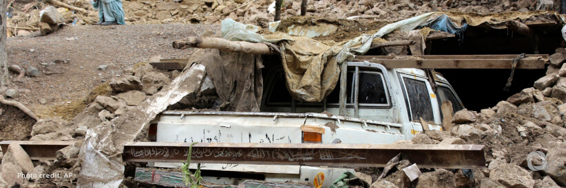 Delivering much-needed supplies for earthquake-affected households in Afghanistan Delivering much-needed supplies for earthquake-affected households in Afghanistan