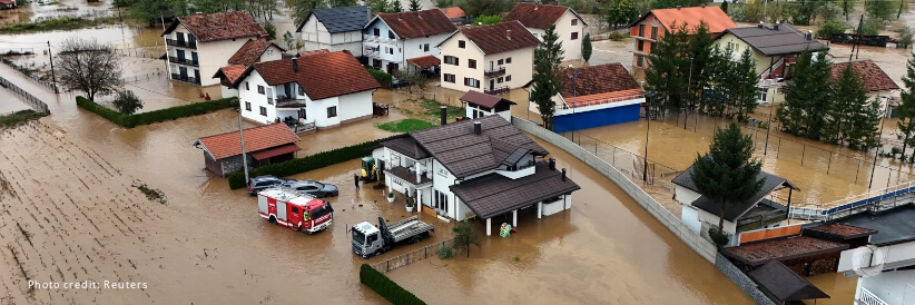 Islamic Relief prepares to respond to flooding and landslides in Bosnia and Herzegovina Islamic Relief prepares to respond to flooding and landslides in Bosnia and Herzegovina